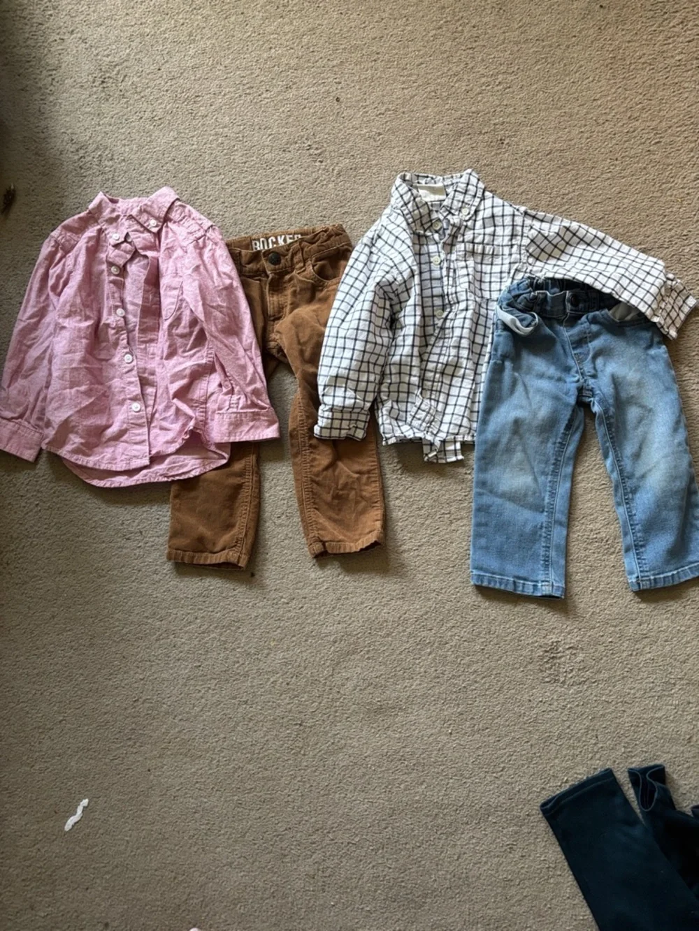 The Children's Place Light Pink Toddler Button Shirt - Picture 1 of 7